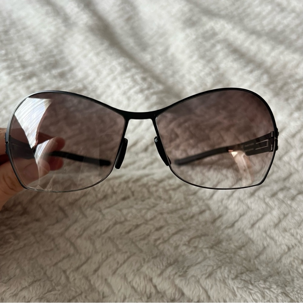 Ic! Berlin Gradient Black Sunglasses, Oversized, … - image 2